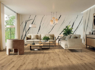 Керамогранит Atlas Concorde Wine Oak Cabernet Tatami коричневый (20x80) арт. 610110001048 матовый